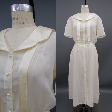 Vintage 1970s Sailor Gunne Sax Midi Dress, Rare Gunne Sax, Vintage Cottage Core, Vintage Sailor Cotton Dress, Size Medium, Waist 30