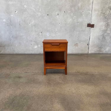 Mid Century Walnut Nightstand C.1960