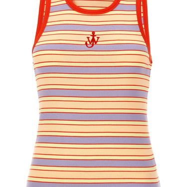 J.W.Anderson Women Logo Ribbed Tank Top