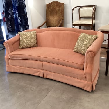 Peach Pink Setee Sofa