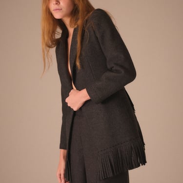 Alaïa Felted Wool Coat