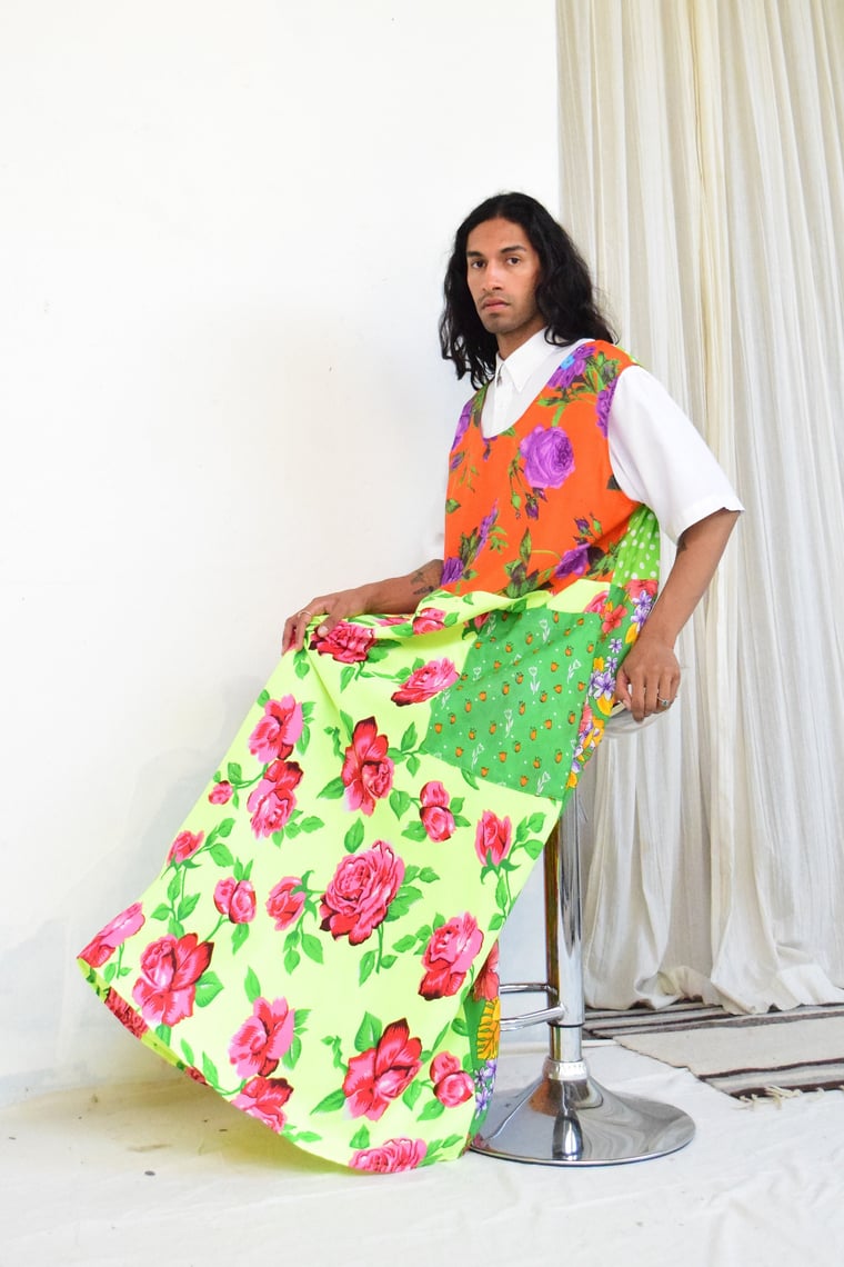 Patchwork Dress. Les Jesus Dress | The Vintage Jesus | Xalapa, MX