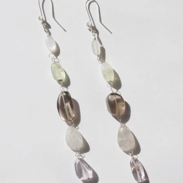 Gemstone Drop Earrings - Takara
