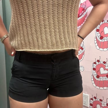 J.Crew 100% Cotton Black Shorts