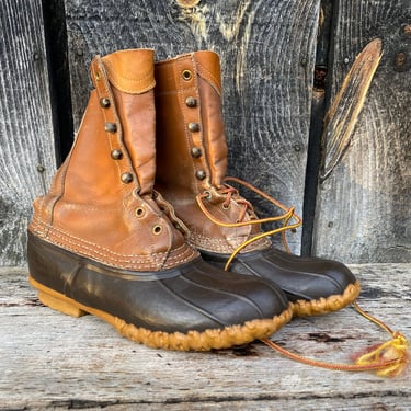 Vintage LL Bean Boots — Made in USA Bean Boots — Vintage Bean Boots — LL Bean Vintage Boots — Vintage Ll Bean — 1960s Bean Boots -- Mens 