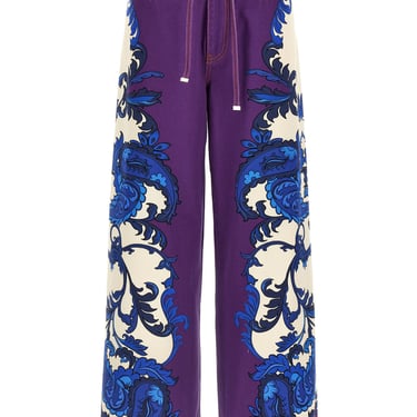 Etro Women Jeans Maxi Paisley