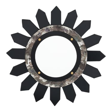 Modernist Sunburst Mirror