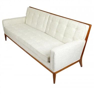 Walnut Trimmed 1960s Sofa