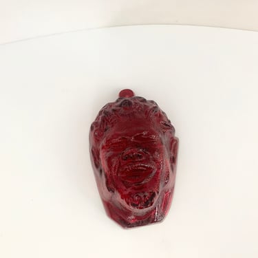 Fenton Glass Devil Wall Sconce in Ruby Red 