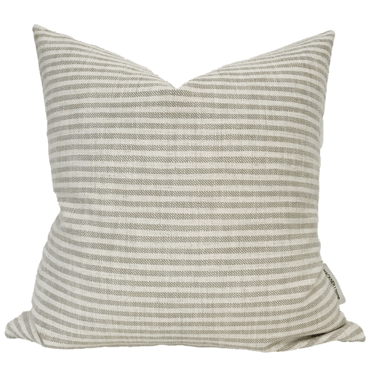 Woven Stripes | Sage Pillow Cover