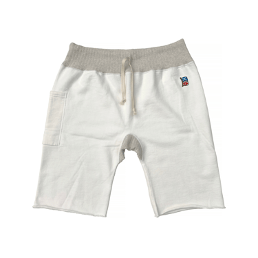 SWEATPANTS CUT-OFFS - White (Coming soon)