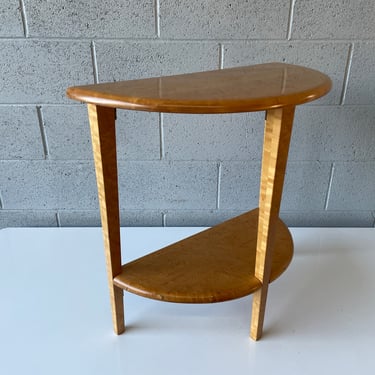 Vintage Birdseye Maple Side Table