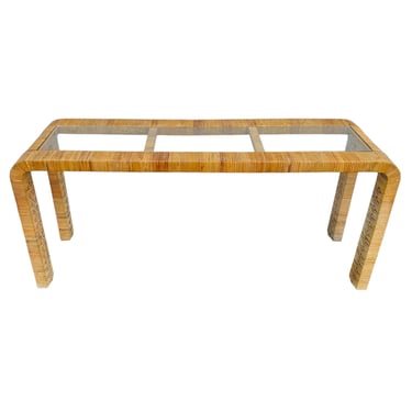 Rattan Console Table 60