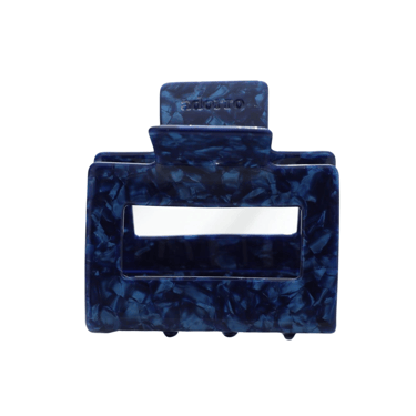 Simone Large Claw Clip - Denim Blue