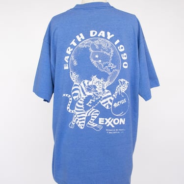 1980s Tee Exxon Earth Day T-Shirt S 