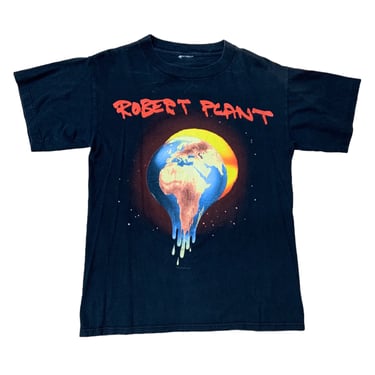 Vtg Vintage 1990s 90s 1993 Robert Plant Fate Of Nations World Tour Show Shirt 