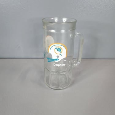 Vintage NFL Football Miami Dolphins Fisher Beer Mug 