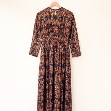 Rachel Comey Astraea Dress - Black/Copper on Garmentory