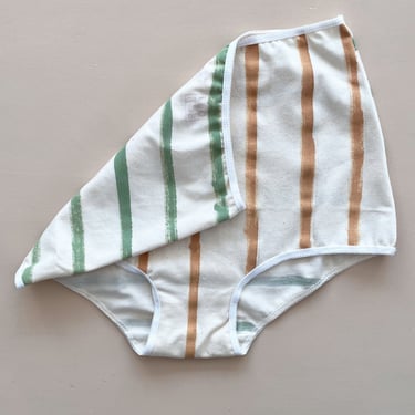 Stripe Undies - Organic Cotton - M - Sample Sale 