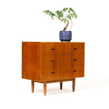 Danish Modern / Mid Century Teak Chest / Dresser — 3 drawers — A.H. Olsen — Mogens Kold 