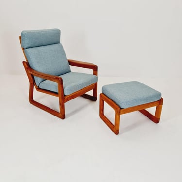 Mid century teak easy lounge chairs by Komfort Möbelfabrik  , 1960s 