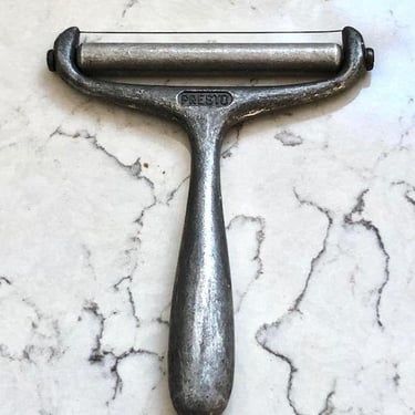 Vintage Aluminum Presto Cheese Slicer, Antique Cheese Slicer Mid Century Farmhouse Kitchen by LeChalet
