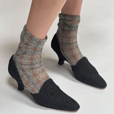 Yves Saint Laurent Embroidered Heels (7)