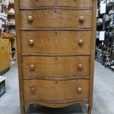 Quarter sawn store oak dresser