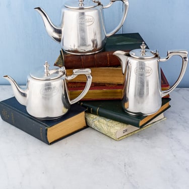 Vintage Silverplate Barkers of Kensington Coffee &amp; Tea Pots (Prices Vary)