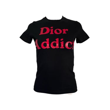 Dior Black “Addict” Short Sleeve