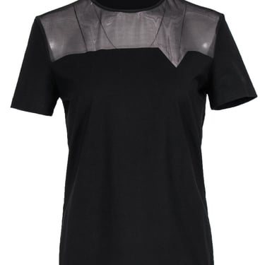 Versace Jeans Couture - Basic Black Round Neck T-Shirt Sz L