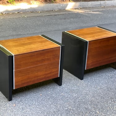 Mid-Century Nightstands by Robert Baron for Glenn of California 