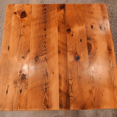 Reclaimed Wood Restaurant Table Top, Reclaimed Pine Restaurant Table Top, Table Top Only 