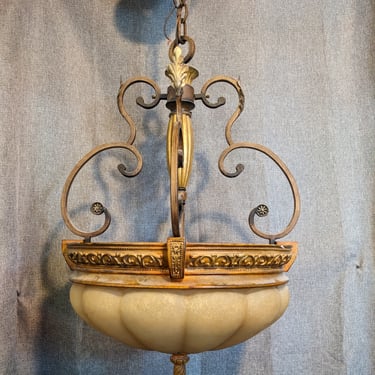 Tuscan Style Pendant Light 43 x 17