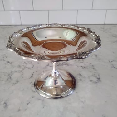 Reed & Barton Tara Hall 1109 Silver-plated Candy Dish Home Décor Home Accents 