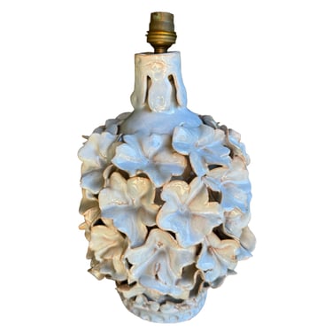 French Pottery Lamp