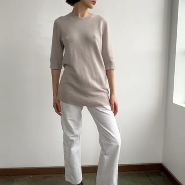 Dove Gray Cashmere Tunic (M)