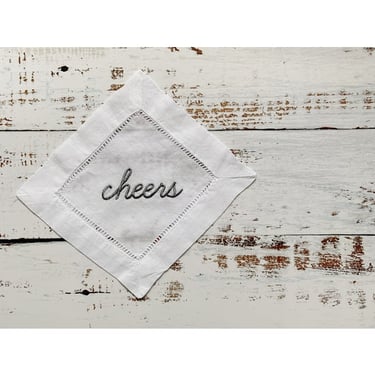 Cheers Cocktail Napkin (set of 4)