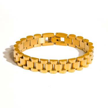 Yannick 18K Gold Non-Tarnish Watchband Bracelet