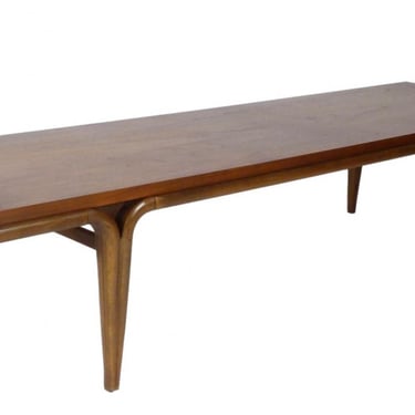 Walnut and Ash Y Leg Coffee Table