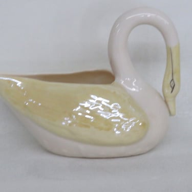 Belleek Swan Bird Porcelain Gravy Sauce Creamer Figurine Trinket Dish 2786B