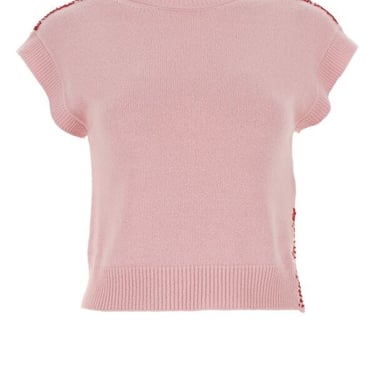 Marni Woman Pink Wool Blend Vest