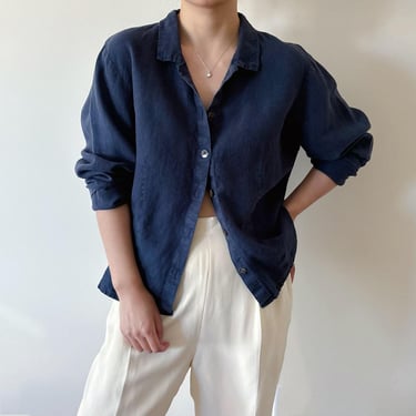 vintage 90s top FLAX by Jeanne Engelhart mint | Hunca Munca