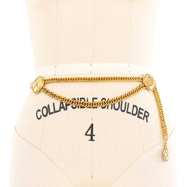 Chanel Quilted Charm Chain Belt