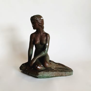 MERMAID PLASTER SCULPTURE 