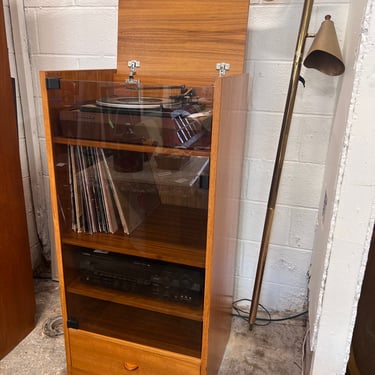 Teak Stereo Cabinet