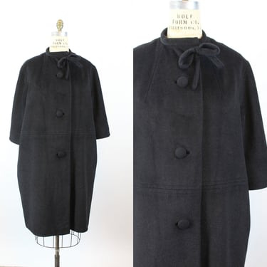 1960s LILLI ANN bow coat large | new fall 