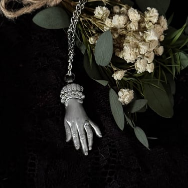 Victorian Hand necklace by Seance