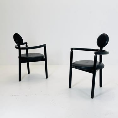 1 of 3 Mid Century Vico Magistretti ‘Pan’ Chair for Rosenthal | Memphis Style | 1980s Germany 