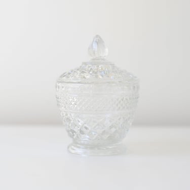 Vintage Glass Candy Dish 